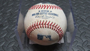 2019 Patrick Corbin Washington Nationals Two Outs Game Used Baseball! 9 Pitches