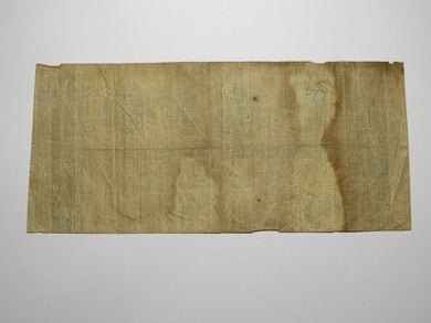 $1 1861 Richmond Virginia Obsolete Currency Bank Note Bill Farmers Bank of VA