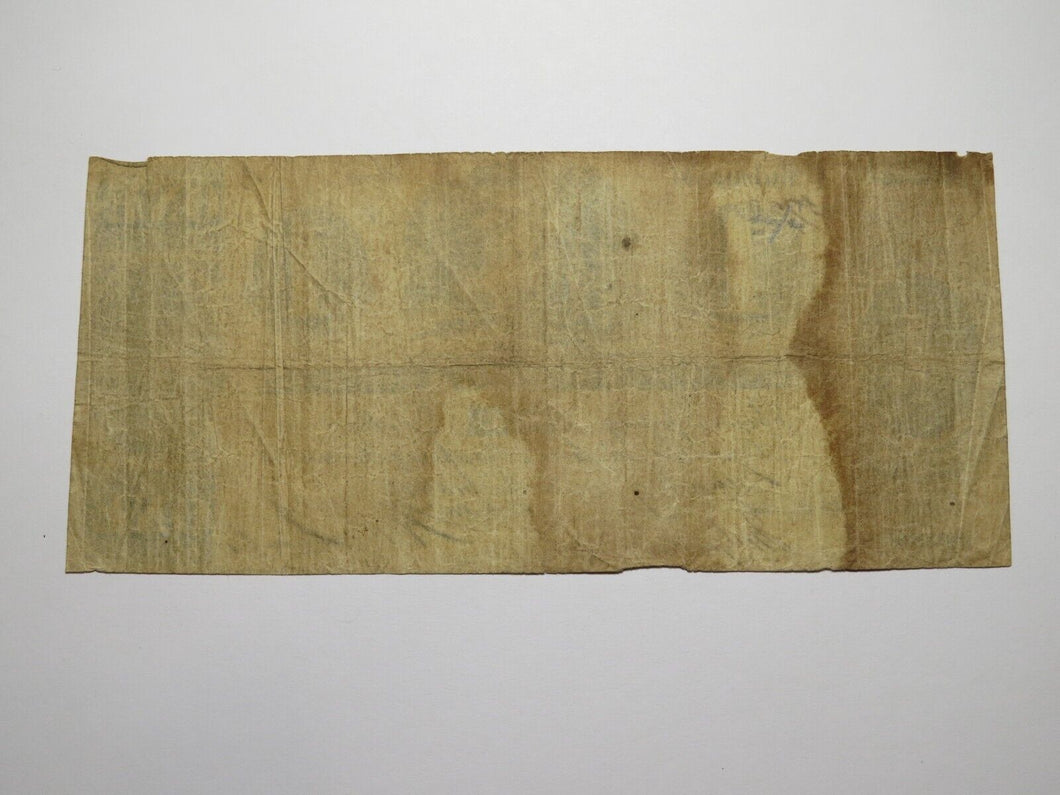 $1 1861 Richmond Virginia Obsolete Currency Bank Note Bill Farmers Bank of VA