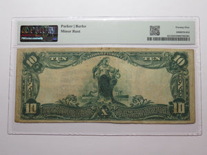 $10 1902 Princeton Indiana IN National Currency Bank Note Bill #10551 VF25 PMG