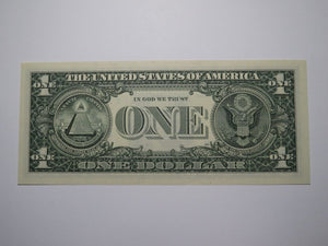 $1 1988 Repeater Serial Number Federal Reserve Currency Bank Note Bill UNC+ 1479