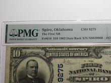 Load image into Gallery viewer, $20 1902 Spiro Oklahoma OK National Currency Bank Note Bill Ch. #9275 PMG VF25