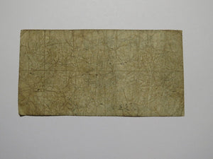 $.25 1862 Nashua New Hampshire Obsolete Currency Bank Note Bill Indian Head Bank