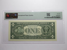 Load image into Gallery viewer, $1 2021 Radar Serial Number Federal Reserve Currency Bank Note Bill PMG UNC66EPQ