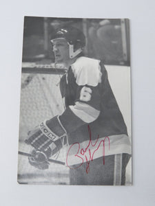 Paul Shmyr Minnesota North Stars Signed Autographed Original NHL 5X3 Photo