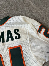 Load image into Gallery viewer, 2006 Derron Thomas Miami Hurricanes Game Used Worn NCAA Football Jersey ACC