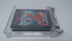 Sonic The Hedgehog 2 Sega Genesis Sealed Video Game Wata 9.6 A++ 1st Tube Seam!!