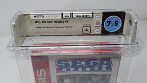 New NHL All Star Hockey '95 Sega Genesis Sealed Video Game Wata Graded 7.5 A