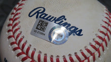 Load image into Gallery viewer, 2020 Tyrone Taylor Milwaukee Brewers Hit By Pitch Game Used MLB Baseball! 19-0