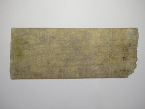 $2 1825 Jersey City New Jersey Obsolete Currency Bank Note Bill Franklin Bank