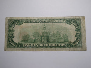 $100 1929 New York City NYC National Currency Note Federal Reserve Bank RARE