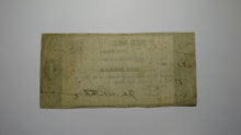 Load image into Gallery viewer, $1 1837 Mill Hill New Jersey NJ Trenton John Whittaker Obsolete Currency Note