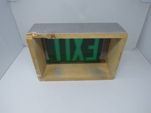 Beverly Hills 90210 Peach Pit Diner Screen Used Exit Sign TV Show Prop! Fox T.V.