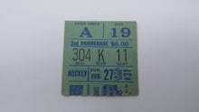 Load image into Gallery viewer, February 27, 1972 New York Rangers Vs St. Louis Blues NHL Hockey Ticket Stub