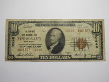 Load image into Gallery viewer, $10 1929 Ventnor City New Jersey NJ National Currency Bank Note Bill #10248 FINE