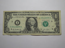 Load image into Gallery viewer, $1 2013 Fancy Quad Pairs Serial Number Federal Reserve Bank Note Bill #22116600