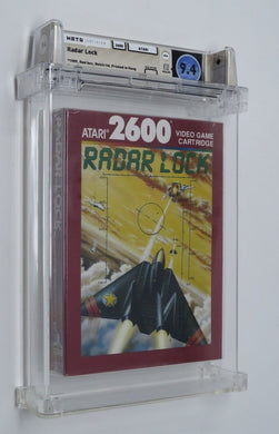 New Radar Lock Atari 2600 Sealed Video Game Wata Graded 9.4 A+ Seal! 1989