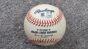 2020 Pedro Severino Baltimore Orioles Game Used Foul Baseball! Zach Britton