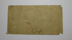 $.10 1863 Raleigh North Carolina Obsolete Currency Bank Note Bill State of NC XF