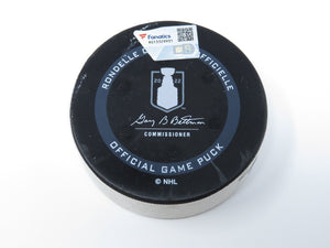 2022 New York Rangers Vs. Tampa Bay Lightning Game 2 ECF Playoff Game Used Puck!