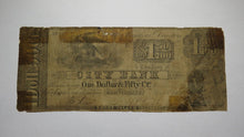 Load image into Gallery viewer, $1.50 1853 Providence Rhode Island RI Obsolete Currency Bank Note Bill City Bank
