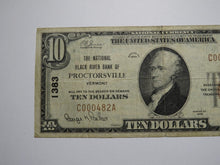 Load image into Gallery viewer, $10 1929 Proctorsville Vermont VT National Currency Bank Note Bill Ch #1383 FINE