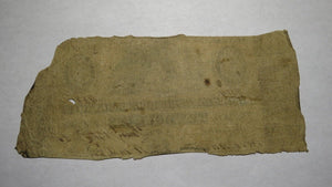 $10 1850 Augusta Georgia GA Obsolete Currency Bank Note Bill! Insurance Banking