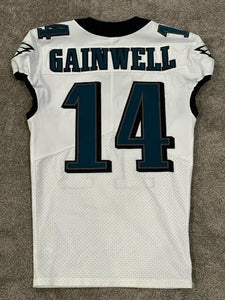 2021 Kenneth Gainwell Philadelphia Eagles Game Used Worn NFL Football Jersey