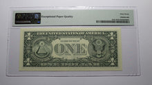 Load image into Gallery viewer, $1 1988 Radar Serial Number Federal Reserve Currency Bank Note Bill PMG UNC67EPQ