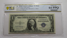 Load image into Gallery viewer, 3 $1 1935-G Silver Certificate Currency Bank Notes Consecutive Examples UNC64PPQ