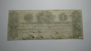 $1 1826 Hoboken New Jersey NJ Obsolete Currency Bank Note Bill! Hoboken Banking