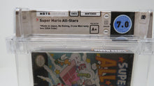 Load image into Gallery viewer, Original Super Mario All Stars Super Nintendo Sealed Video Game Wata Graded 7.0 