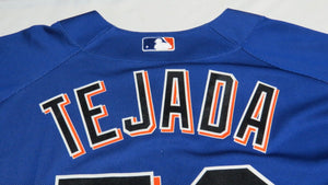 2010 Ruben Tejada New York Mets Game Used Worn Spring Training Baseball Jersey!