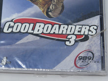 Load image into Gallery viewer, Cool Boarders 3 Sony Playstation Factory Sealed Video Game 1998 989 Studios