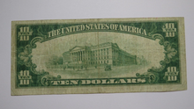 Load image into Gallery viewer, $10 1929 Pleasantville New Jersey NJ National Currency Bank Note Bill Ch.#6508
