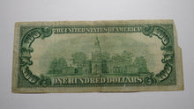 Load image into Gallery viewer, $100 1929 New York City NYC National Currency Note Federal Reserve Bank RARE!