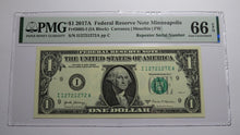 Load image into Gallery viewer, $1 2017A Repeater Serial Number Federal Reserve Currency Bank Note Bill UNC66EPQ