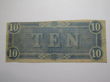 Load image into Gallery viewer, $10 1864 Richmond Virginia VA Confederate Currency Bank Note Bill RARE T68 VF
