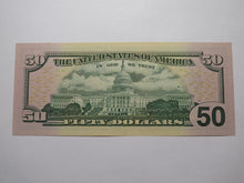 Load image into Gallery viewer, $50 2013 Radar Serial Number Federal Reserve Currency Bank Note Bill #46199164