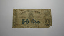 Load image into Gallery viewer, $.50 1863 Montgomery Alabama AL Obsolete Currency Bank Note Fractional Bill!