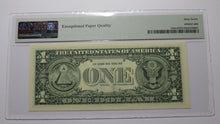 Load image into Gallery viewer, $1 1999 Repeater Serial Number Federal Reserve Currency Bank Note Bill PMG UNC67