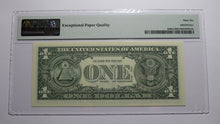 Load image into Gallery viewer, $1 2003 Radar Serial Number Federal Reserve Currency Bank Note Bill PMG UNC66EPQ