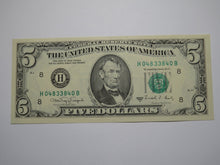 Load image into Gallery viewer, $5 1988 Radar Serial Number Federal Reserve Currency Bank Note Bill #04833840
