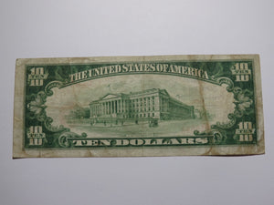 $10 1929 Philipsburg Pennsylvania PA National Currency Bank Note Bill Ch. #5066