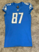 Load image into Gallery viewer, 2019 Cole Herdman Detroit Lions Game Used Worn NFL Football Jersey Darren Fells
