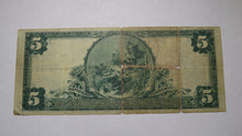 Load image into Gallery viewer, $5 1902 Mount Kisco New York NY National Currency Bank Note Bill! Ch. #5026 RARE