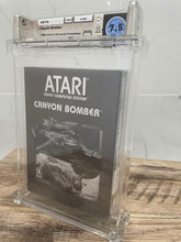 Load image into Gallery viewer, New Canyon Bomber Atari 2600 Sealed Video Game Wata Graded A+ Seal! 1988 RARE!