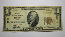 Load image into Gallery viewer, $10 1929 Lenox Iowa IA National Currency Bank Note Bill Charter #5517 Very Fine