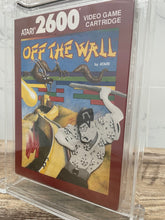 Load image into Gallery viewer, Unopened Off The Wall Atari 2600 Sealed Video Game! Wata Graded 9.4 Seal A++