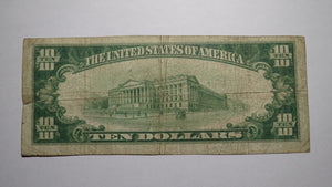 $10 1929 Fort Morgan Colorado CO National Currency Bank Note Bill Ch. #7004 RARE